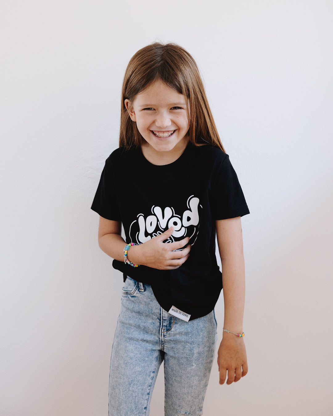 Loved Black Youth T-Shirt