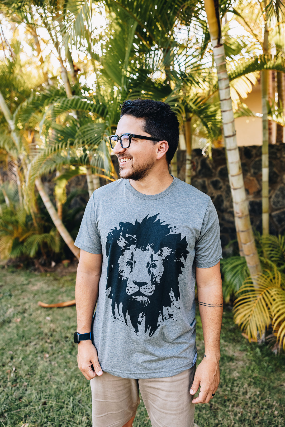Lion Gray T-Shirt