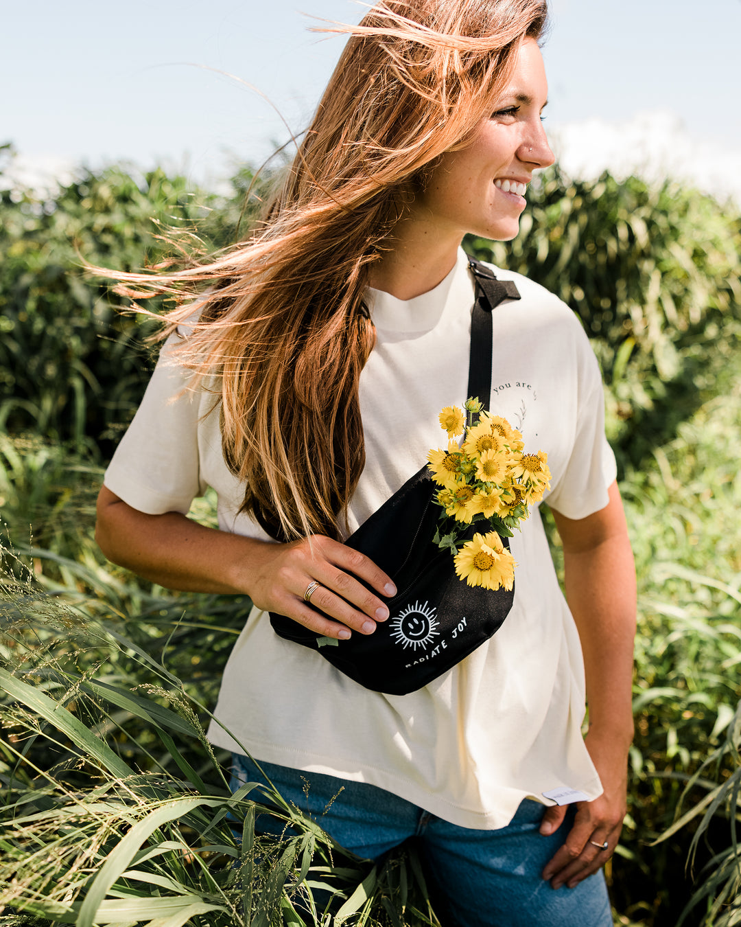 Radiate Joy Crossbody Bag