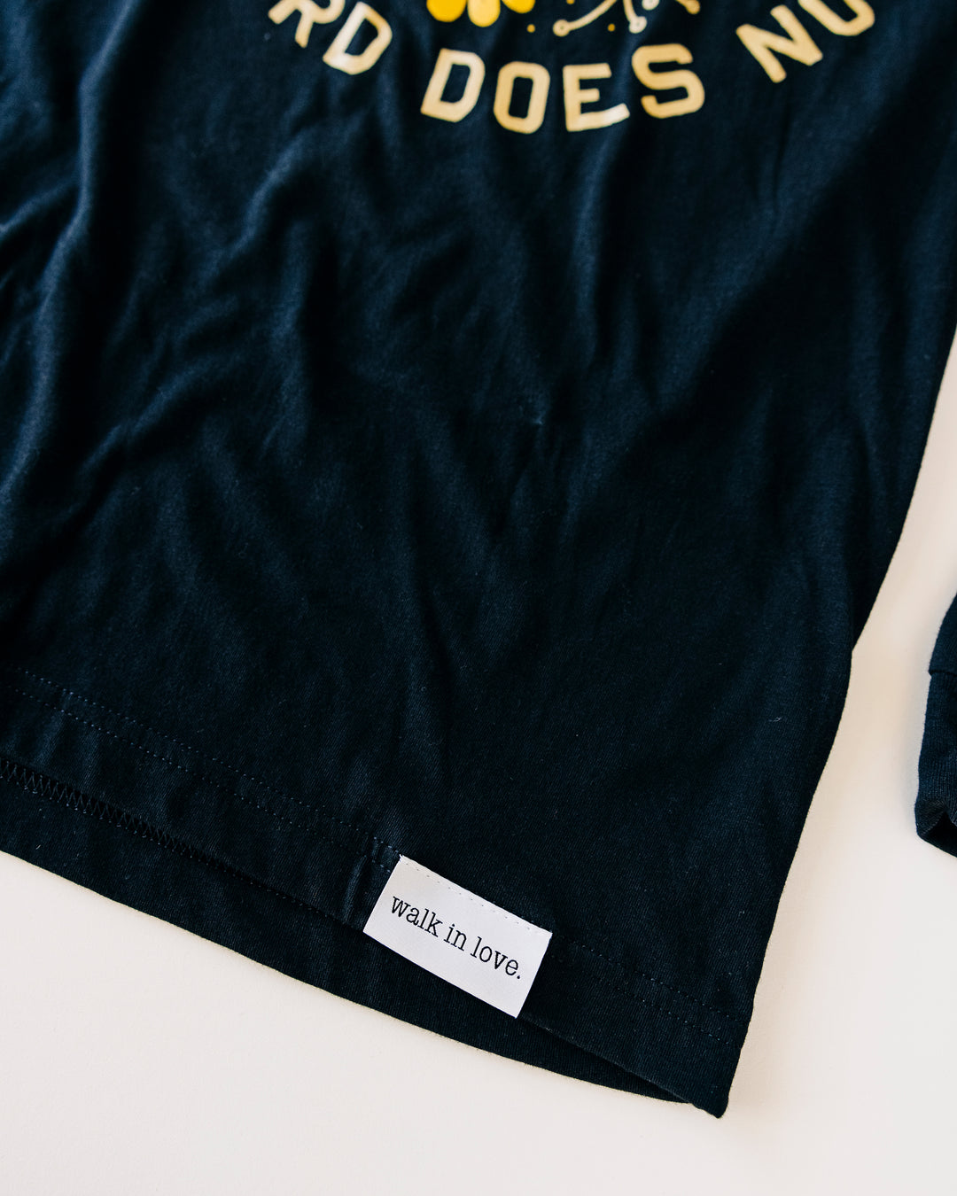Flowers Fade Black Long Sleeve Shirt