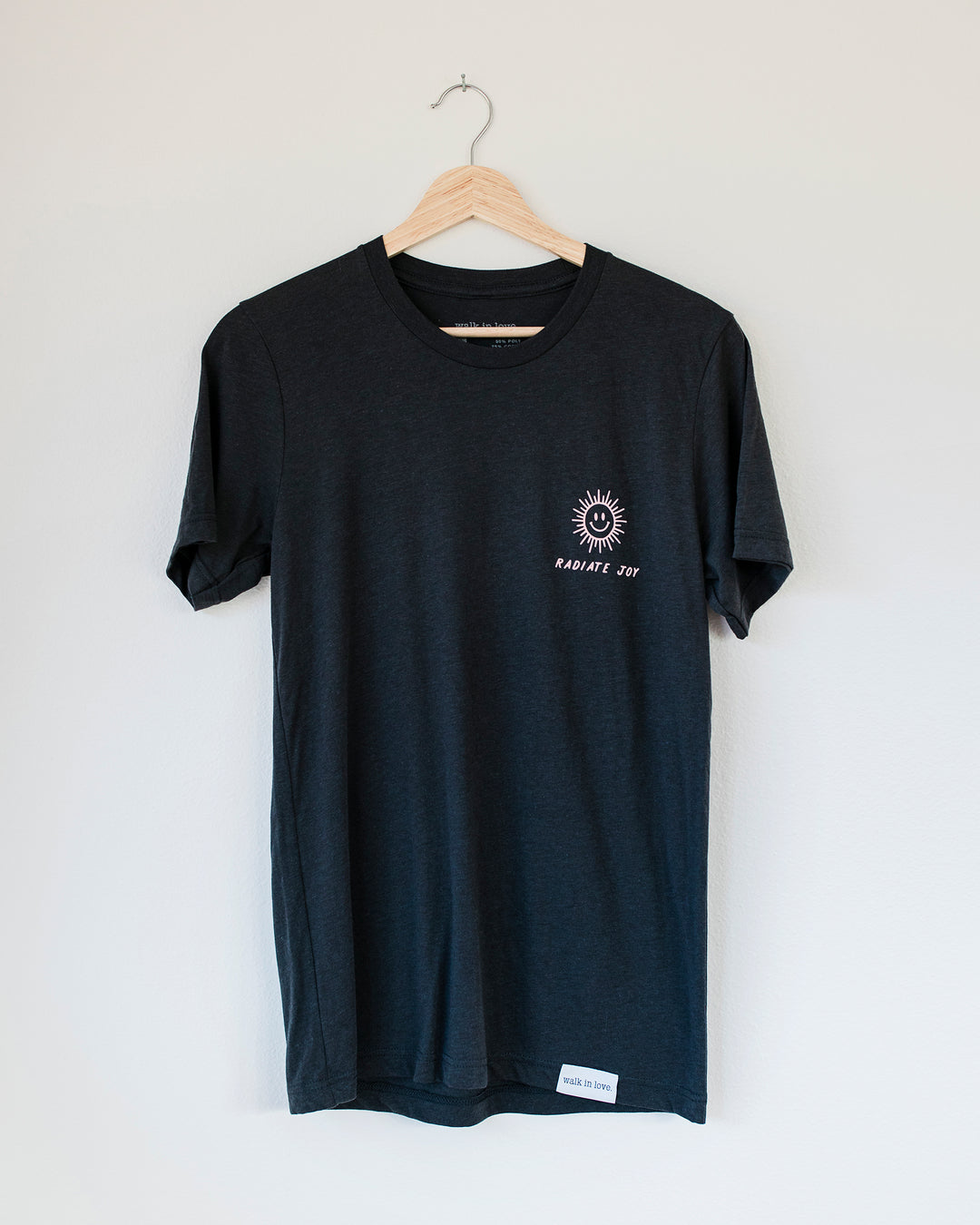 Radiate Joy Dark Gray Tee