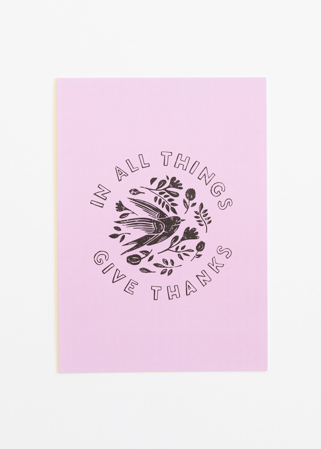 In All Things Give Thanks Print