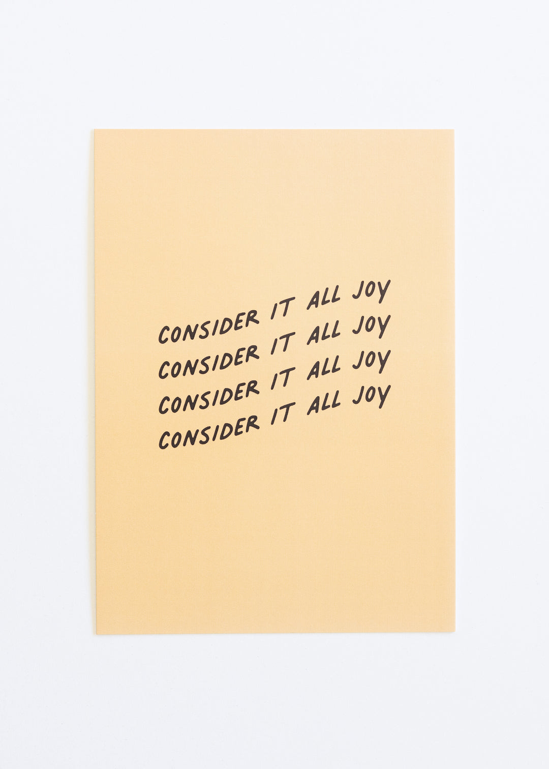 Consider It All Joy Print
