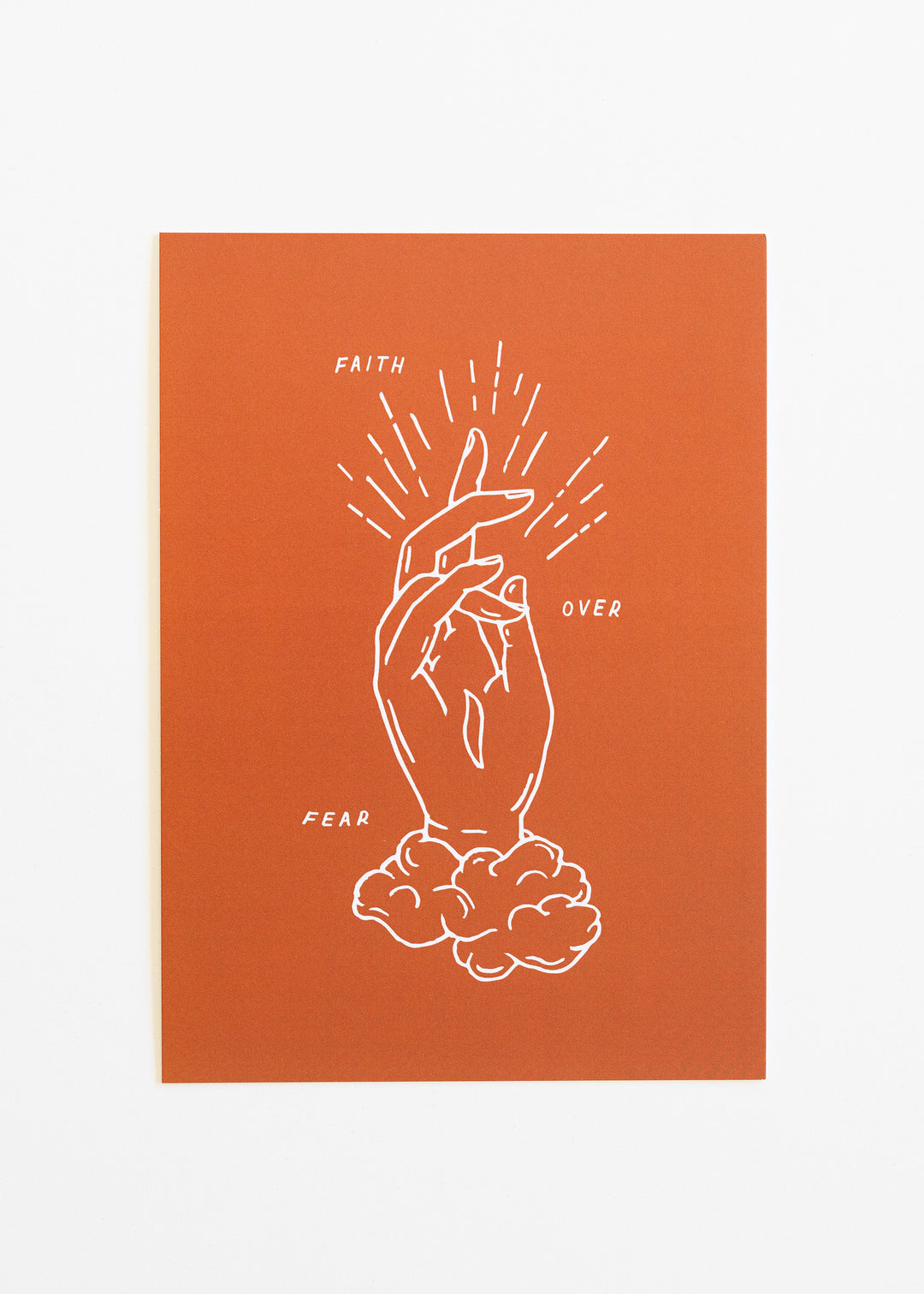 Faith Over Fear Print