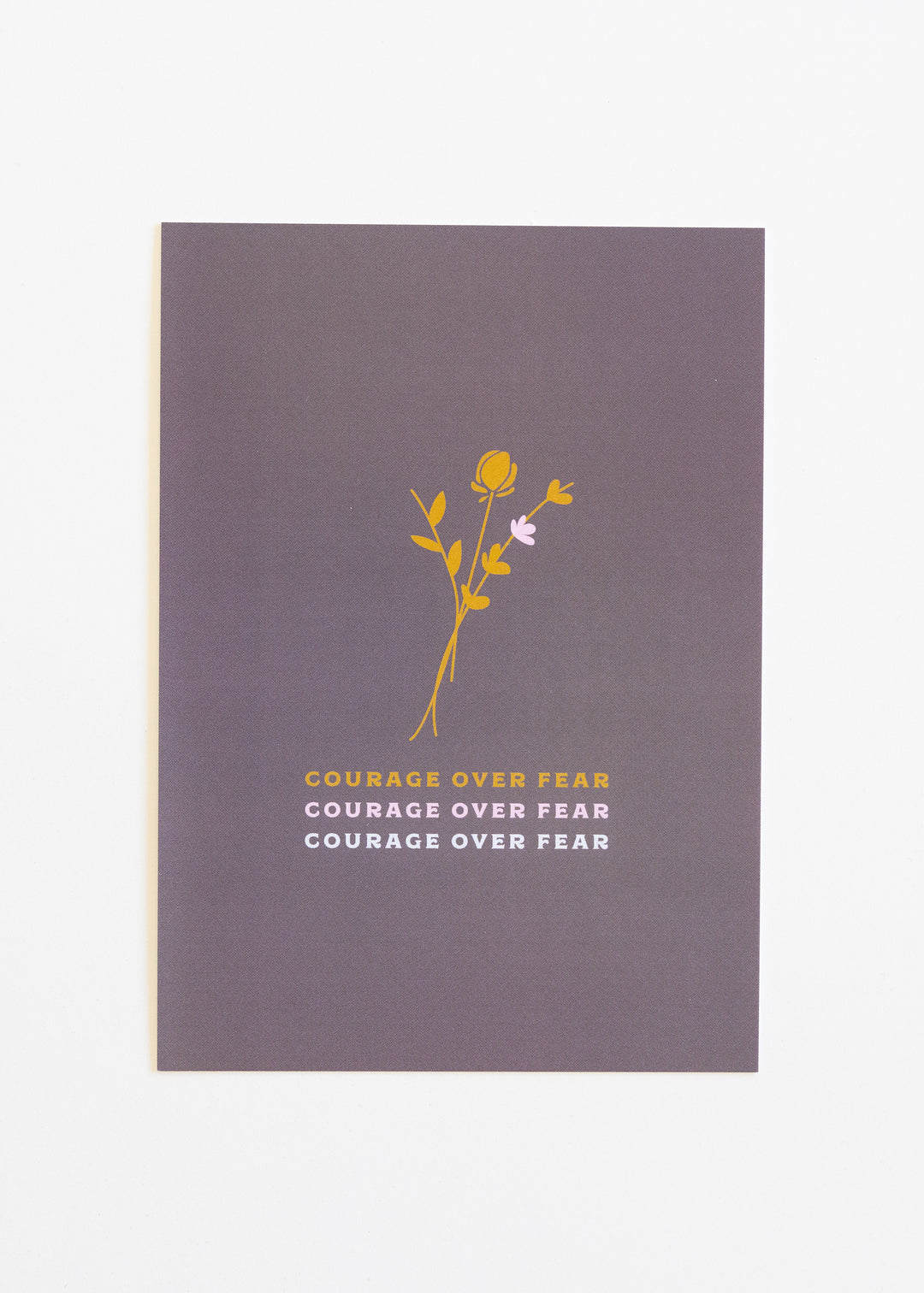 Courage Over Fear Print